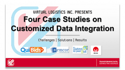 Four Case Studies on Customized Data Integration: Challenges, Solutions, Results