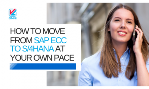 How to move from SAP ECC to S/AHANA at your own pace