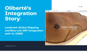 oliberte landmark global shipping and blue link erp integration